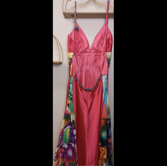 Cassandra Stone Vintage 90's Prom Dress - Picture 7 of 10